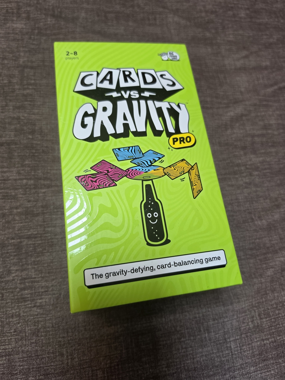 Cards vs Gravity Pro Card-Balancing Game - Lime Green